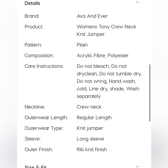 AVA & EVER SWEATER - Picture 11 of 11